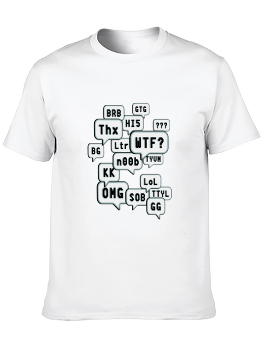 Gamer Acronym T-Shirt - Black