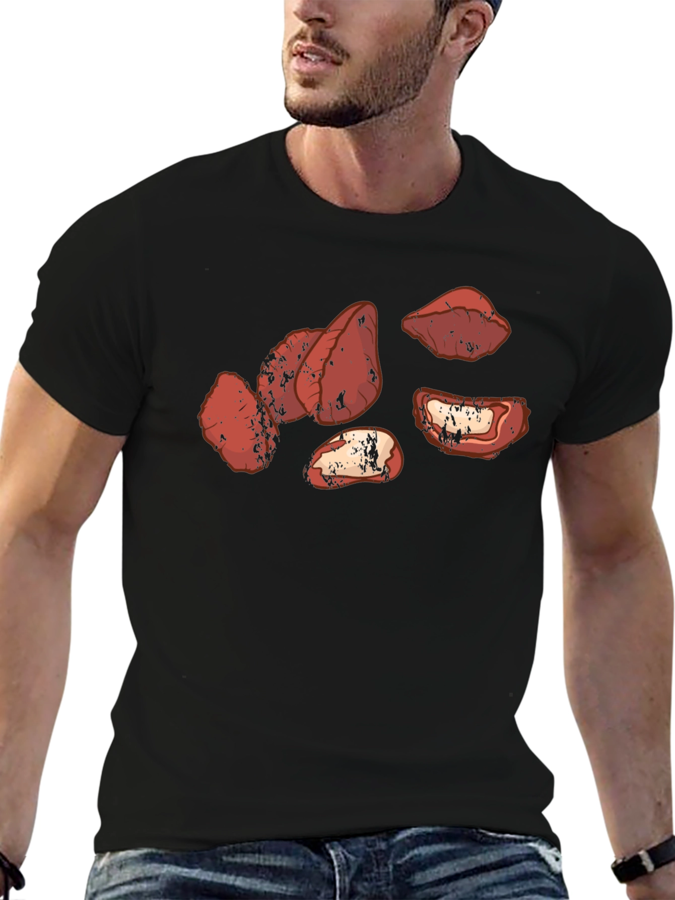 Dates Graphic T-Shirt - Unique Fruit Tee