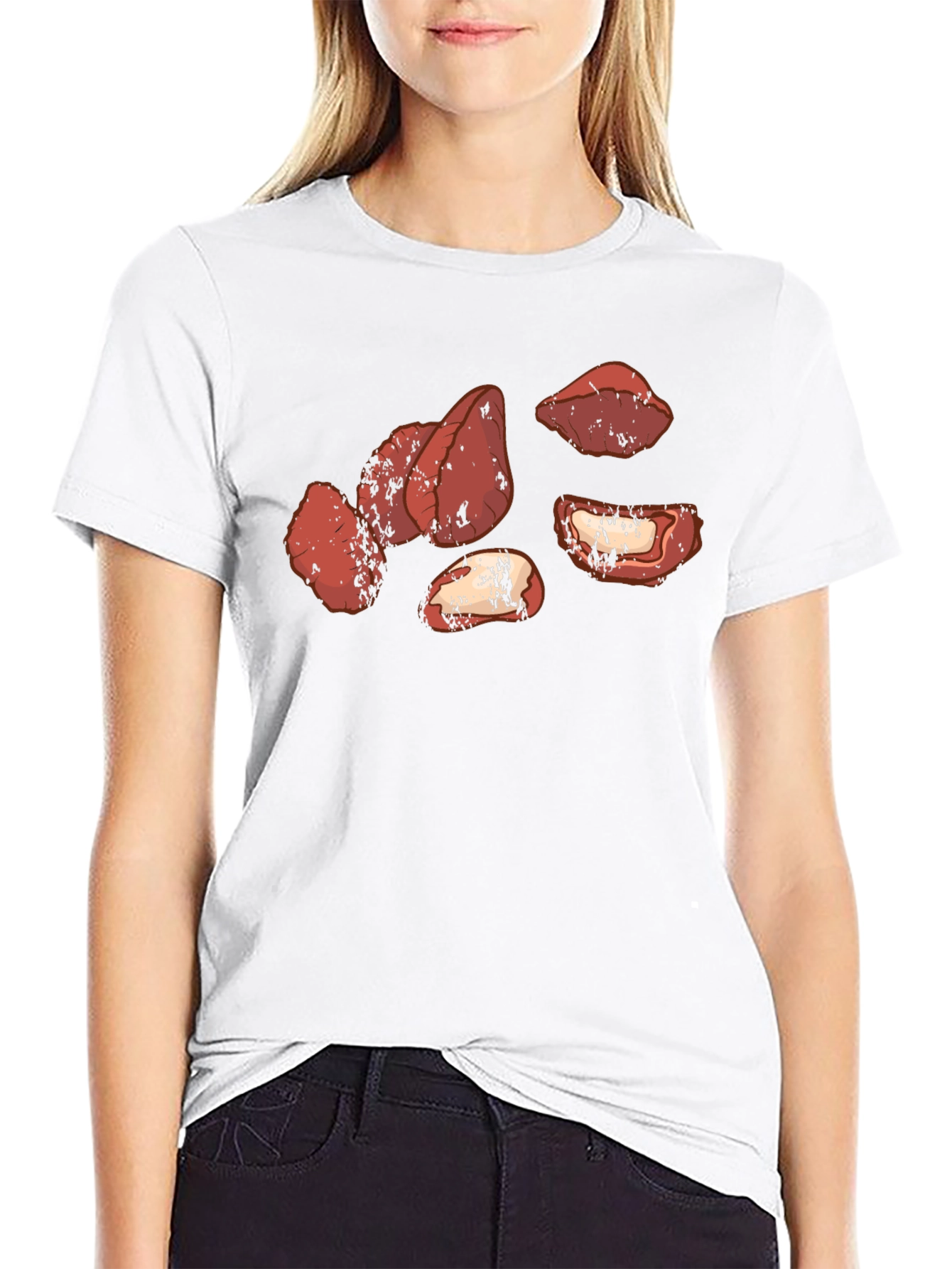 Dates Graphic T-Shirt - Unique Fruit Tee