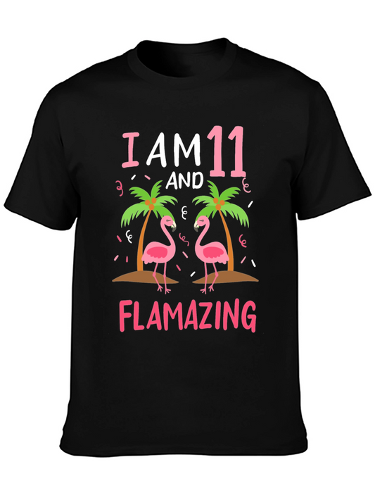 I AM 11 and FLAMAZING T-Shirt