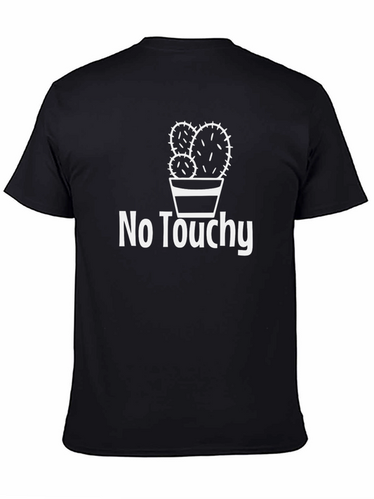 No Touchy Cactus T-Shirt - Funny Graphic Tee