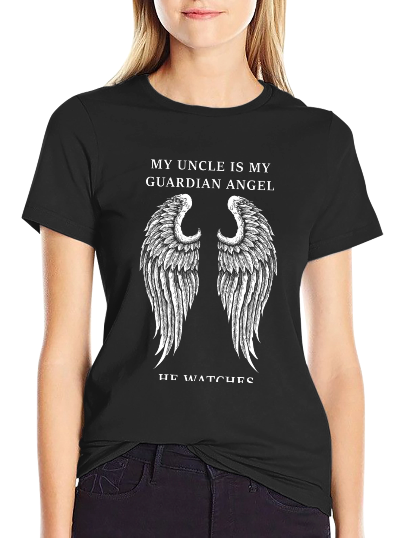 Guardian Angel Uncle T-Shirt