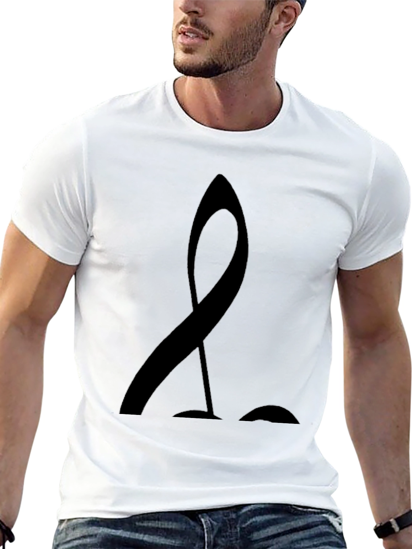 Minimalist Black Graphic Tee
