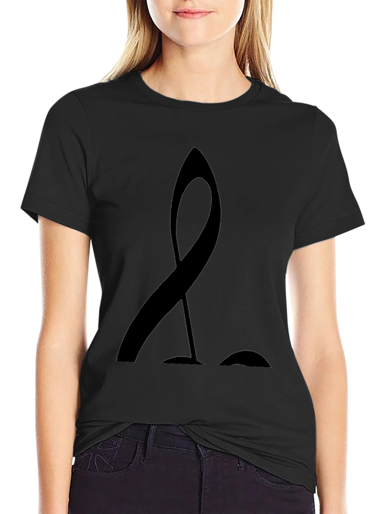 Minimalist Black Graphic Tee