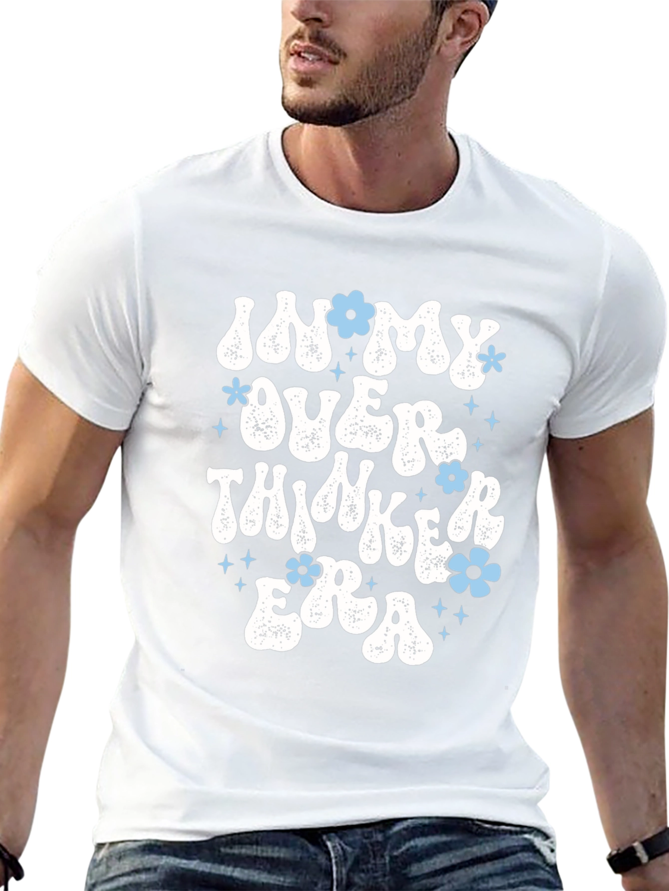 Over Thinker Era Graphic Tee - Trendy & Comfy