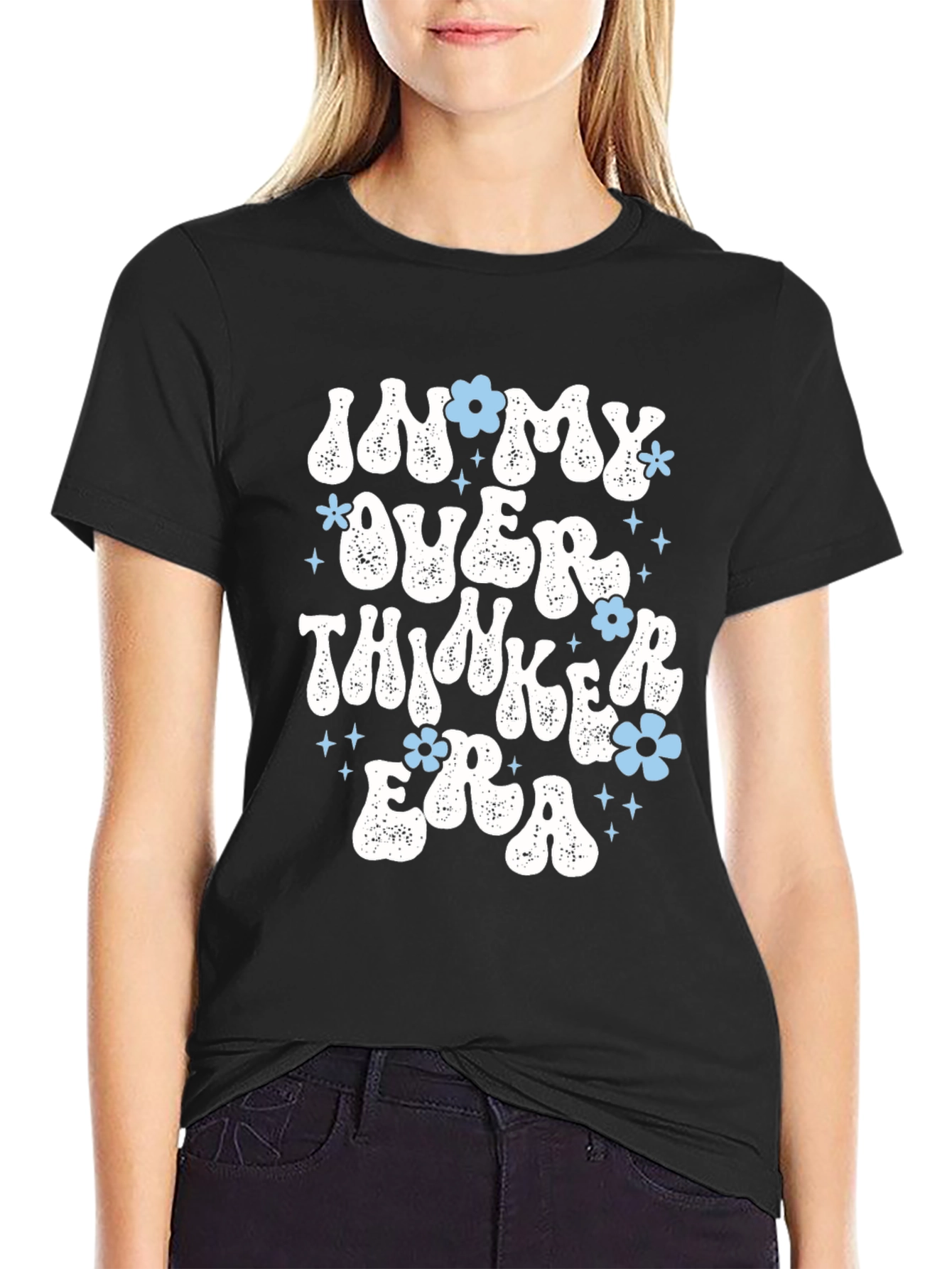 Over Thinker Era Graphic Tee - Trendy & Comfy