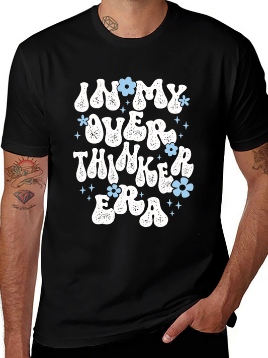 Over Thinker Era Graphic Tee - Trendy & Comfy