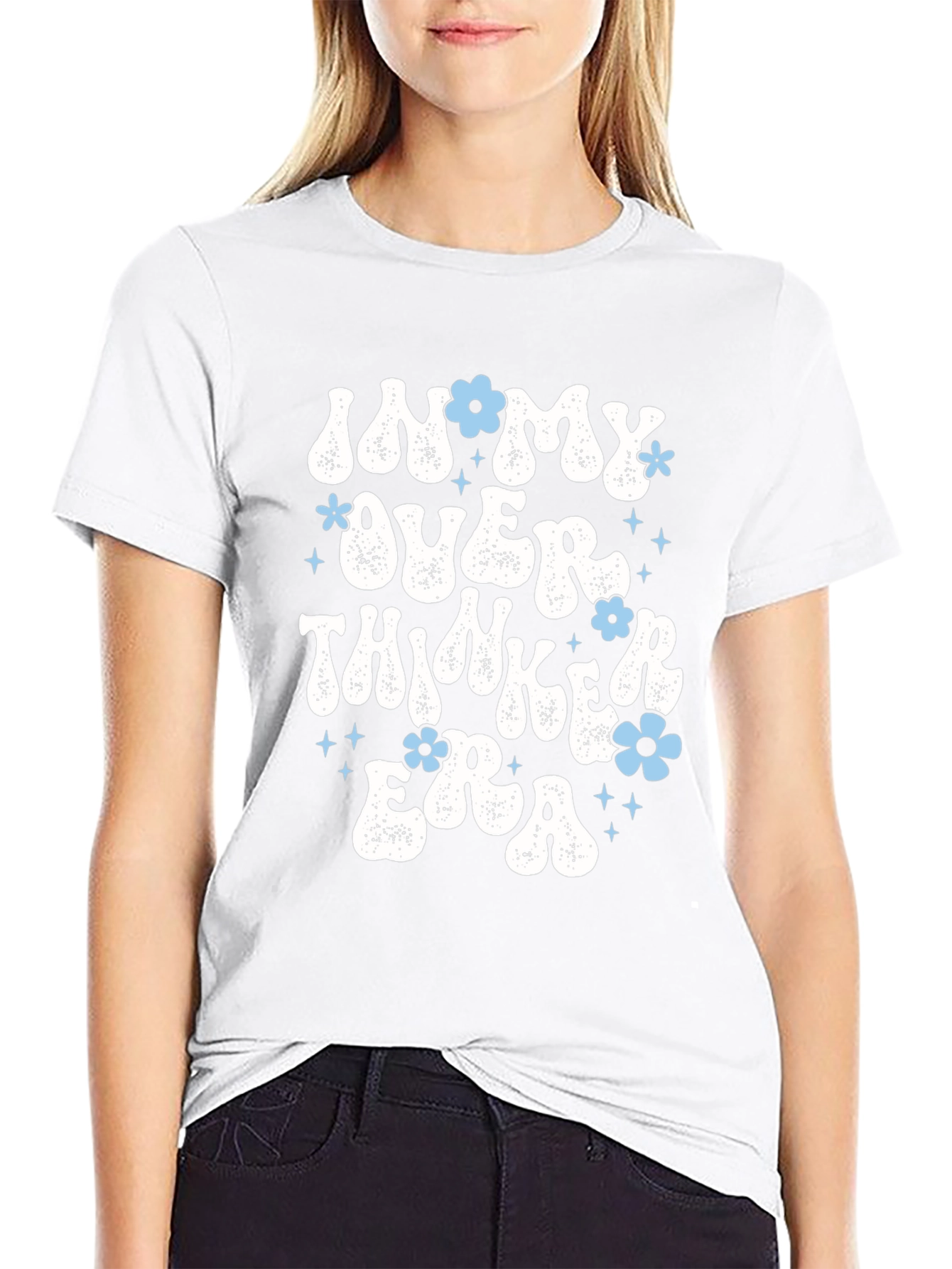 Over Thinker Era Graphic Tee - Trendy & Comfy
