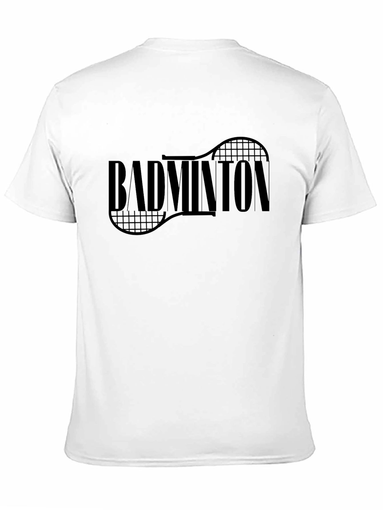 Badminton Graphic T-Shirt - Sporty Casual Tee