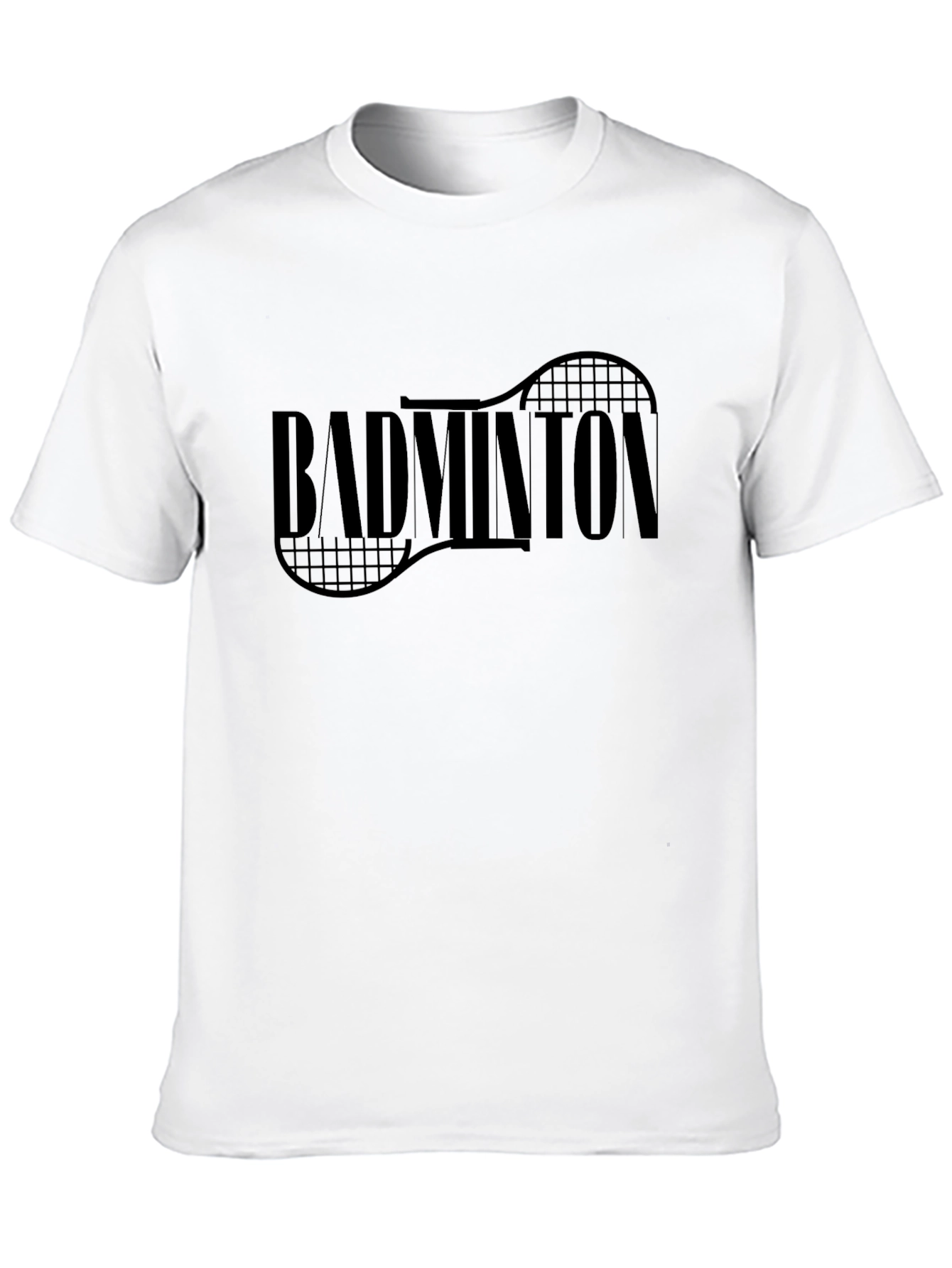 Badminton Graphic T-Shirt - Sporty Casual Tee
