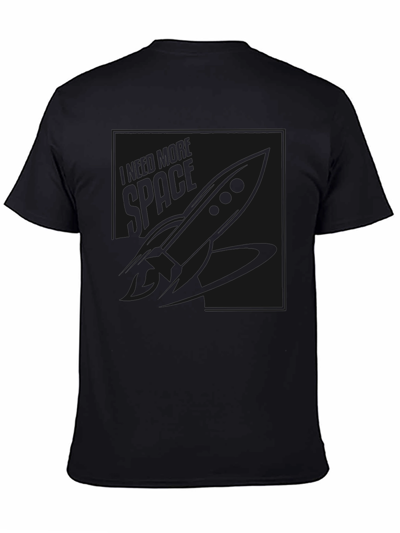 Black Graphic Tee - Modern Casual Style