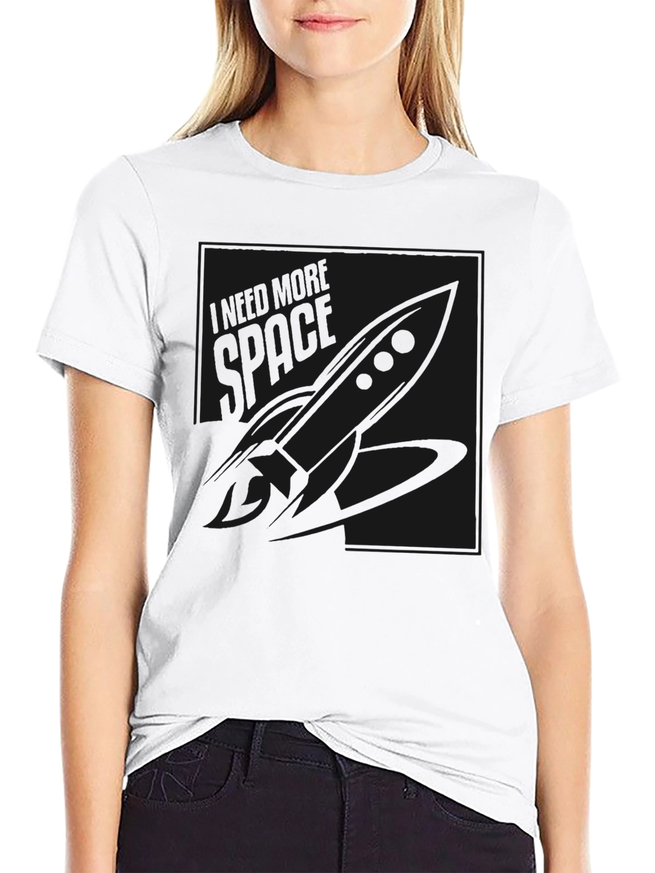 Black Graphic Tee - Modern Casual Style
