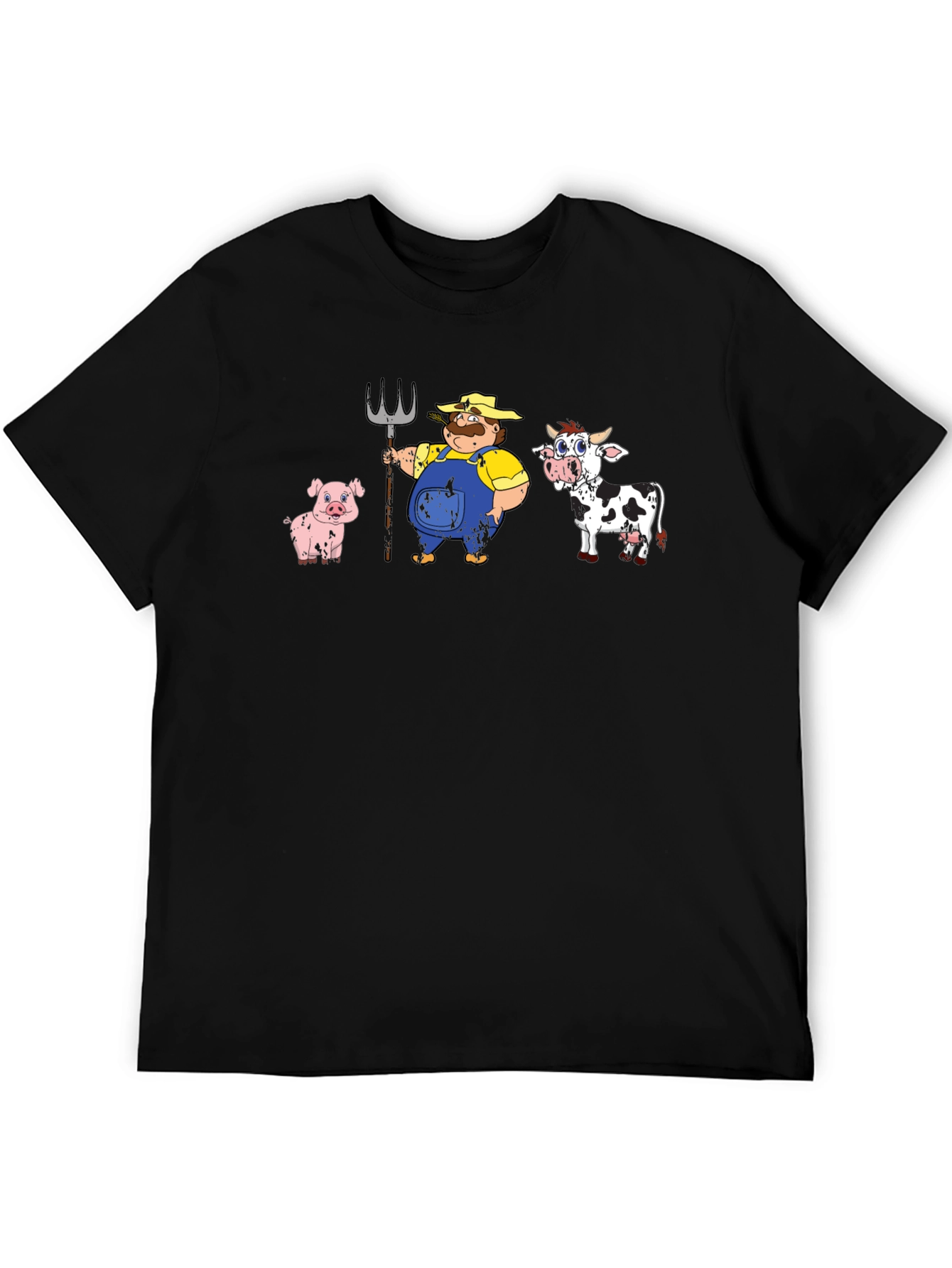 Cartoon Farm Animals T-Shirt