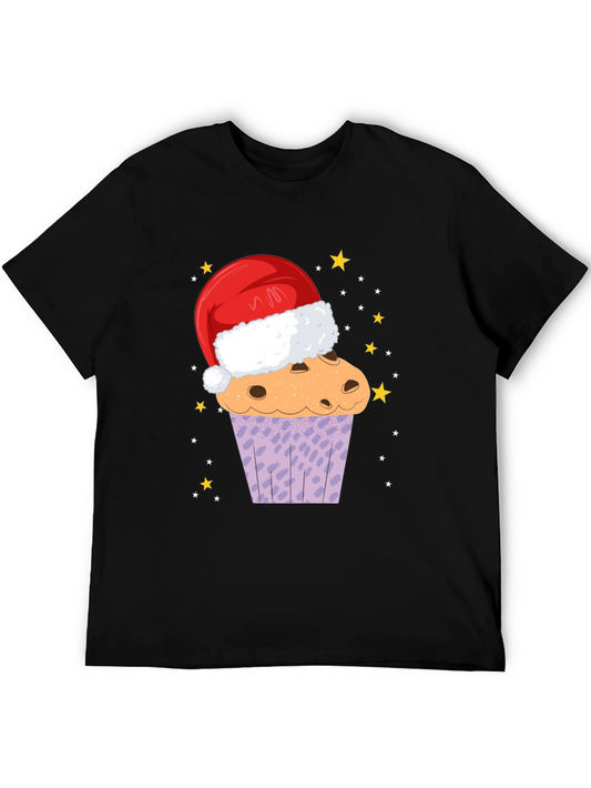 Christmas Cupcake T-Shirt Festive Holiday Apparel