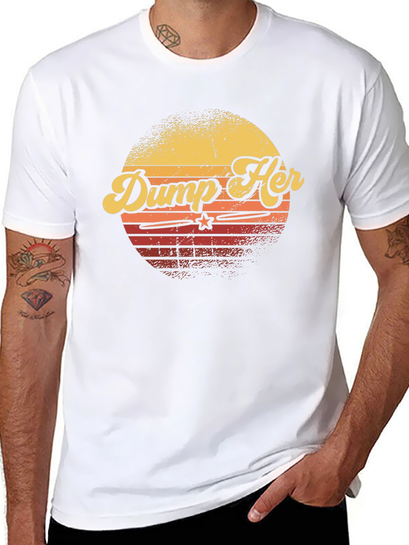 Retro Dump Her Graphic T-Shirt