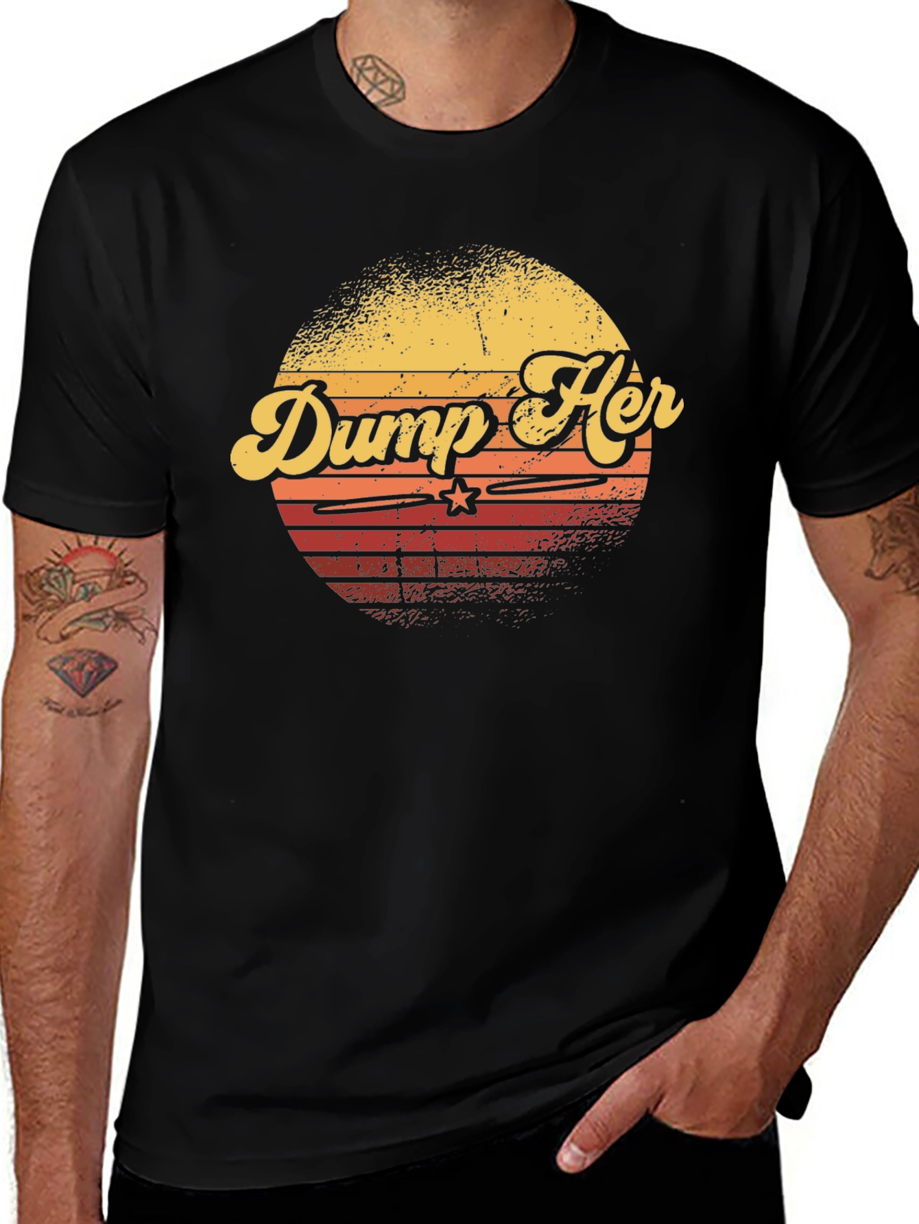 Retro Dump Her Graphic T-Shirt