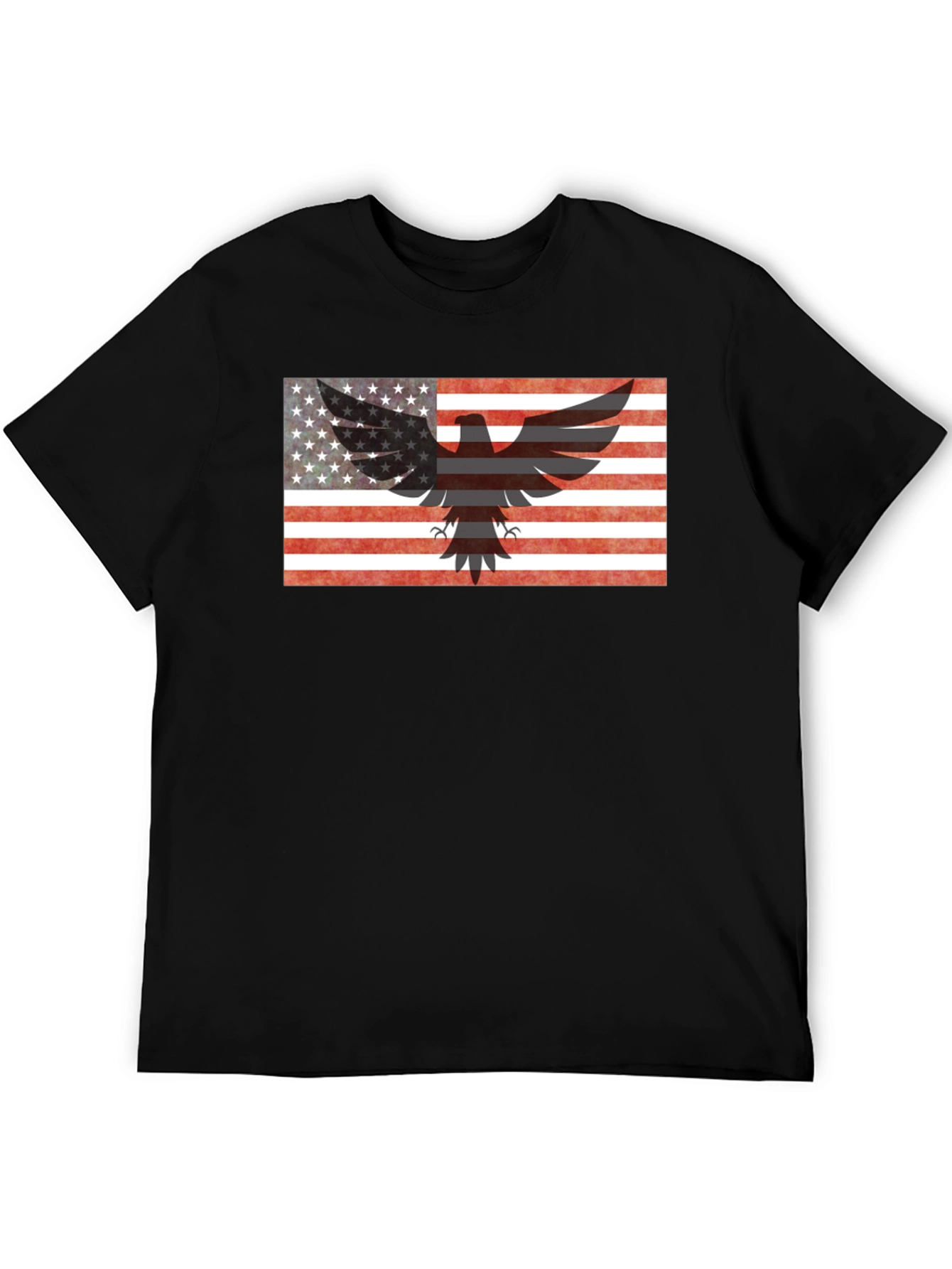 American Eagle Flag Graphic T-Shirt - Patriotic Pride