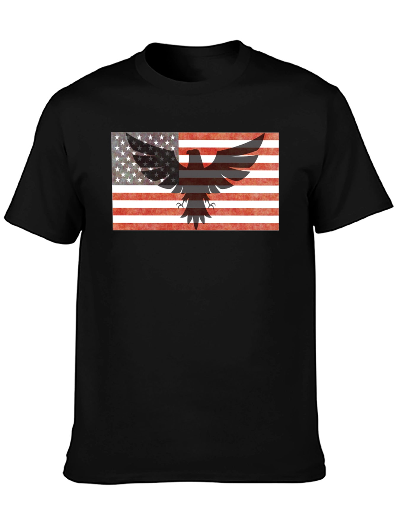 American Eagle Flag Graphic T-Shirt - Patriotic Pride