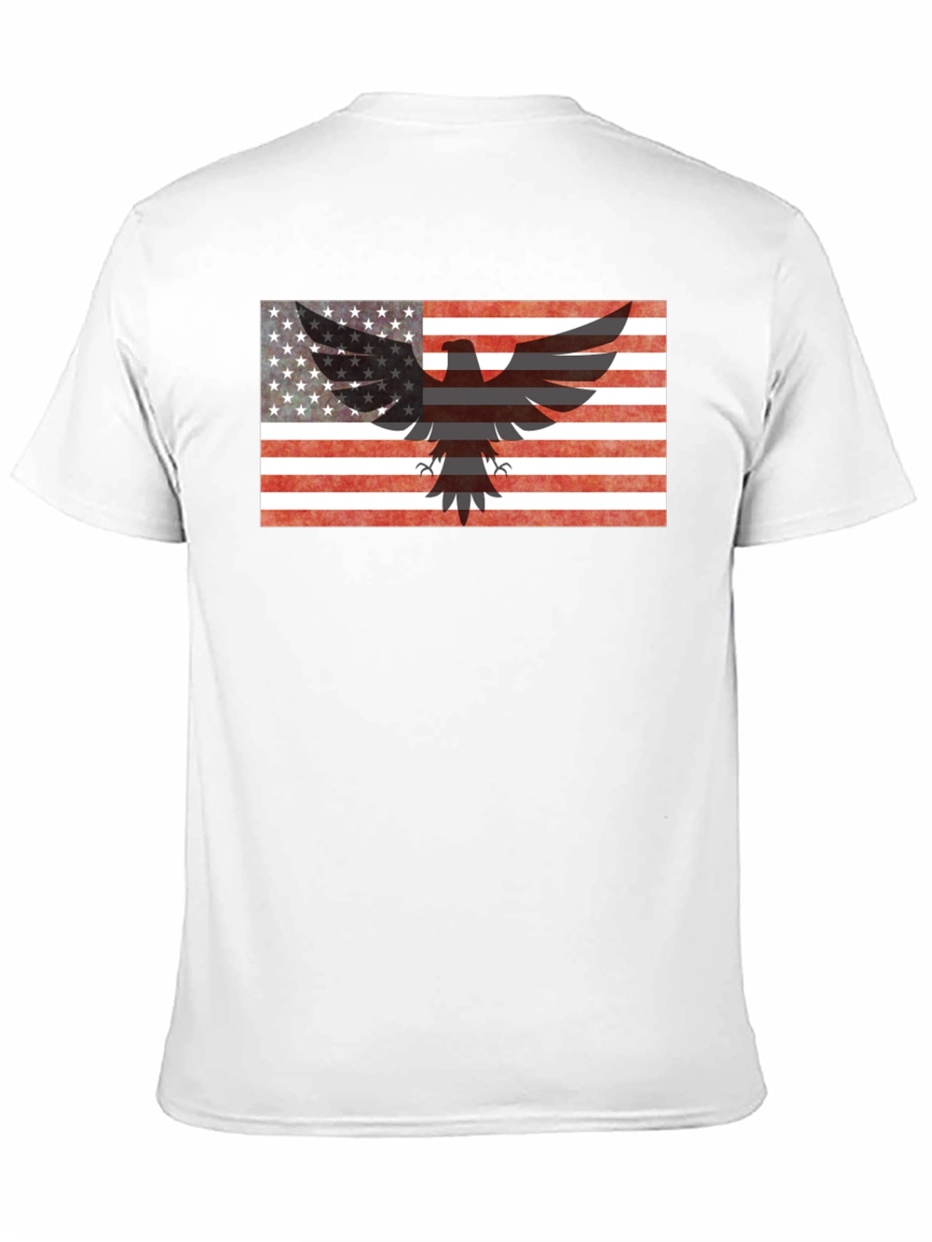 American Eagle Flag Graphic T-Shirt - Patriotic Pride