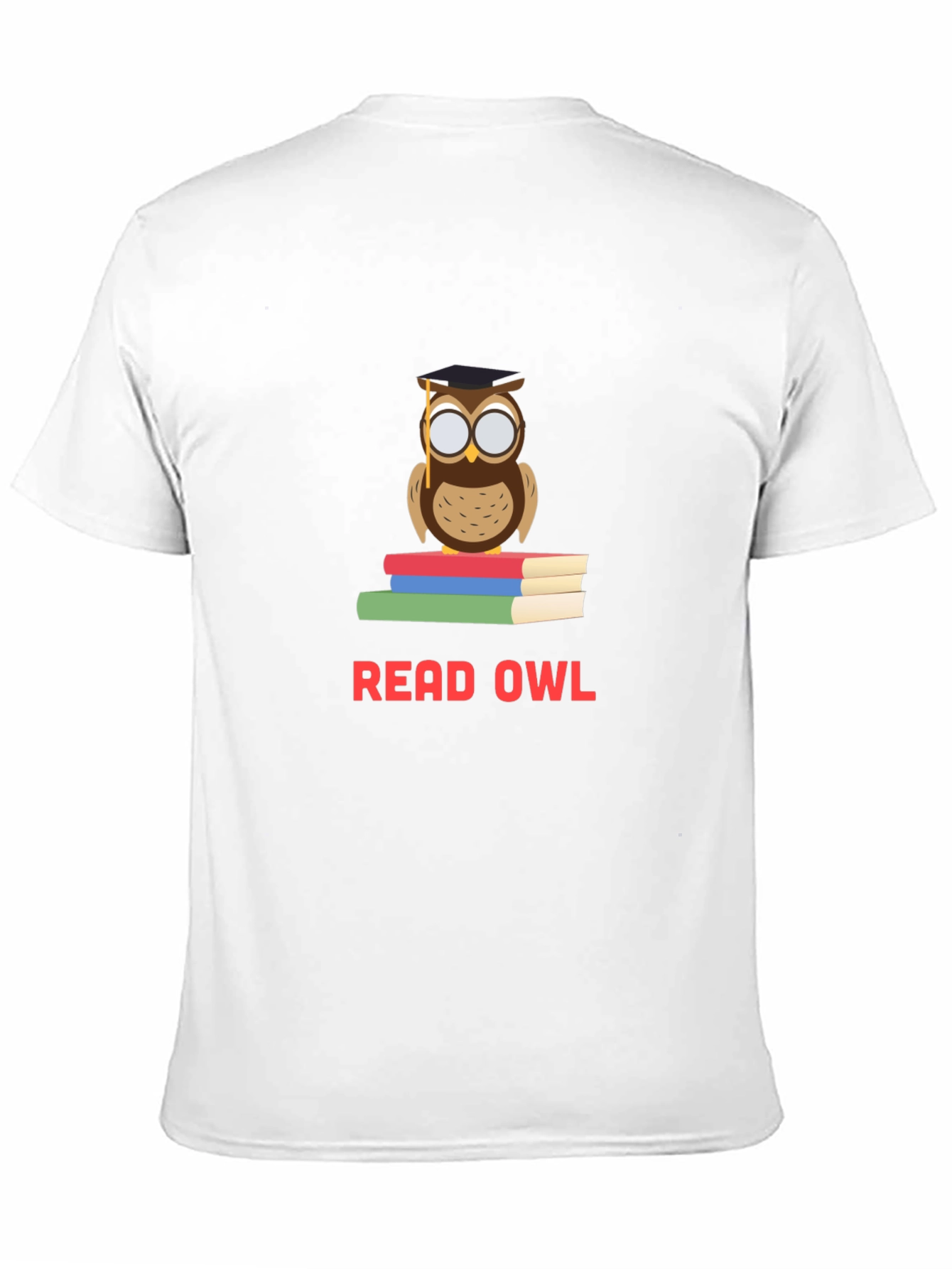 Read Owl Graphic T-Shirt - Book Lover Tee