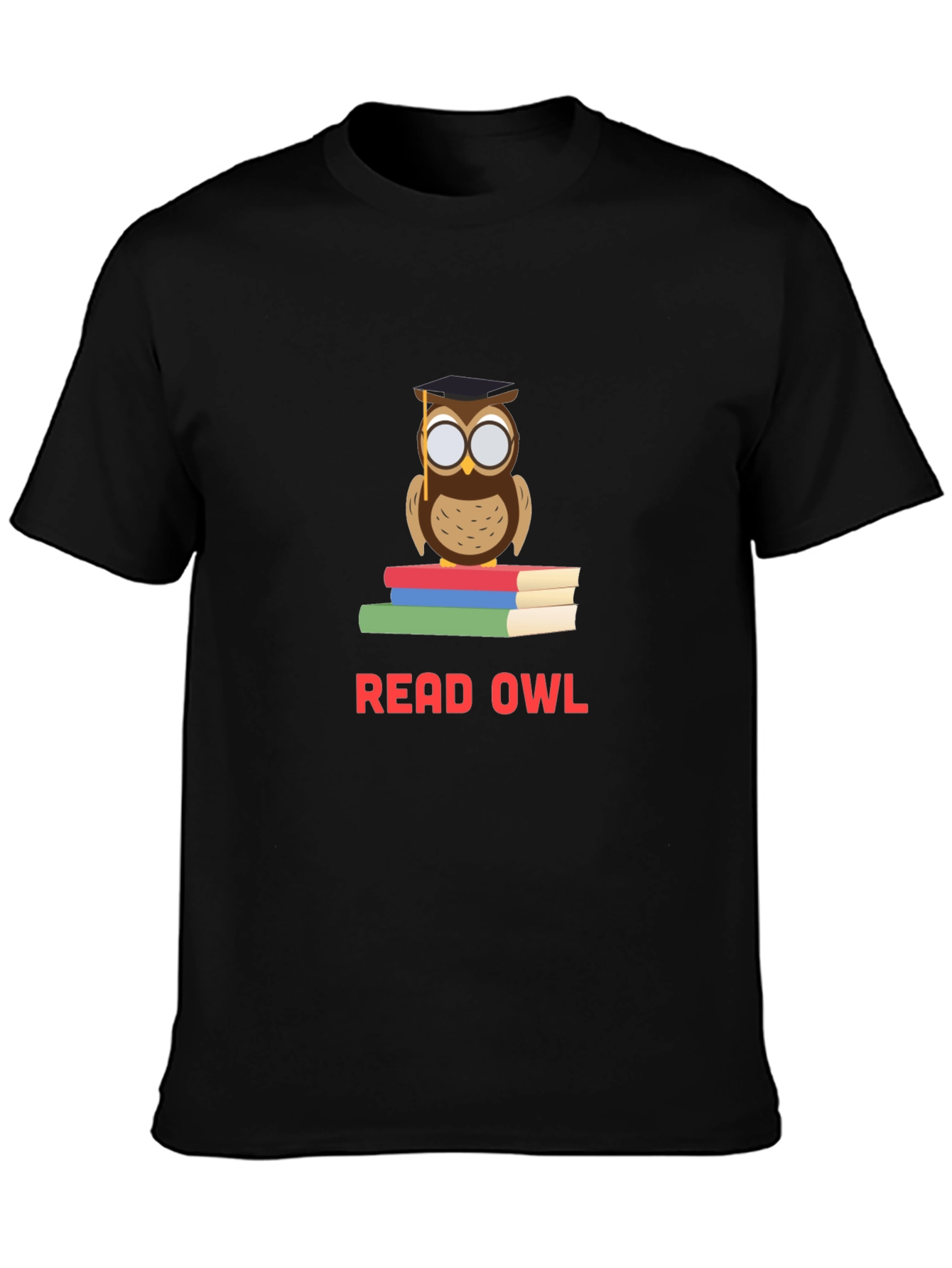 Read Owl Graphic T-Shirt - Book Lover Tee