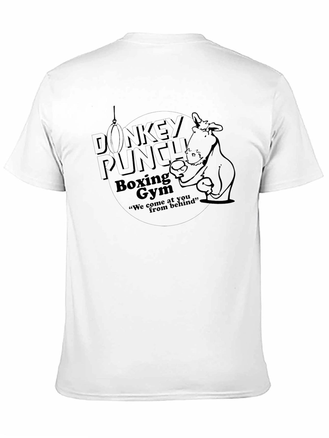 Donkey Punch Boxing Gym Graphic Tee