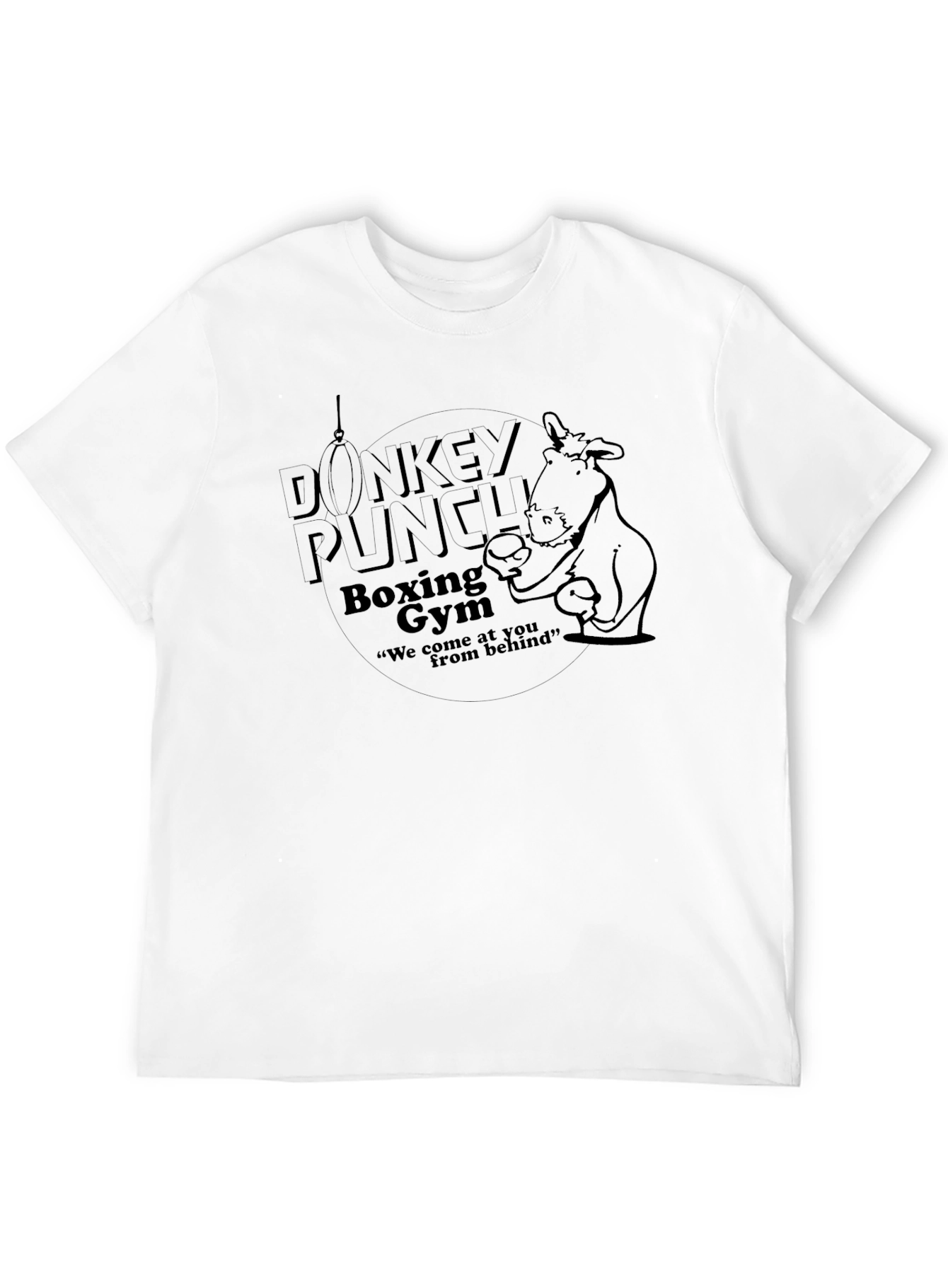 Donkey Punch Boxing Gym Graphic Tee