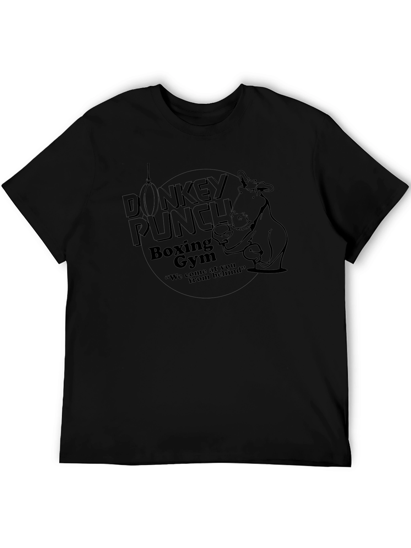 Donkey Punch Boxing Gym Graphic Tee