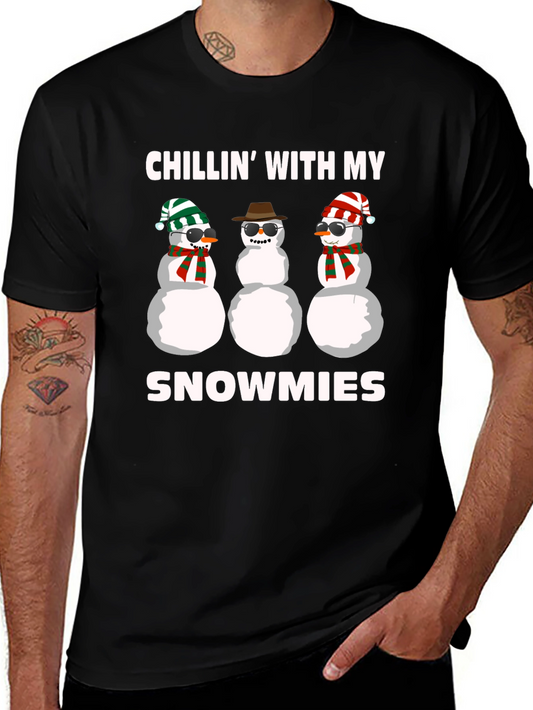Chillin With My Snowmies T-Shirt