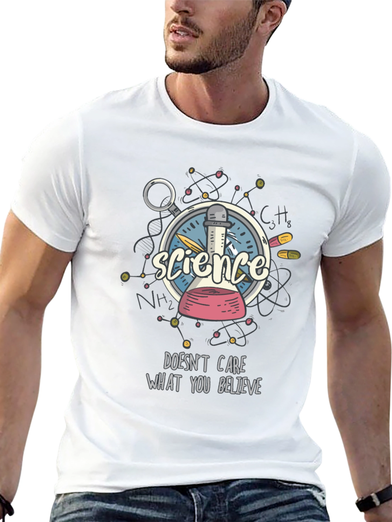Science Doesnt Care What You Believe T-Shirt