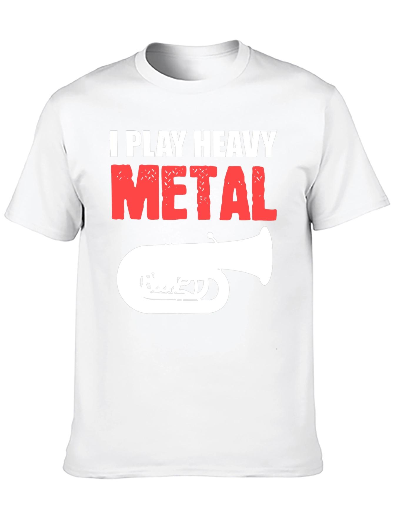 I Play Heavy Metal T-Shirt - Funny Band Tee