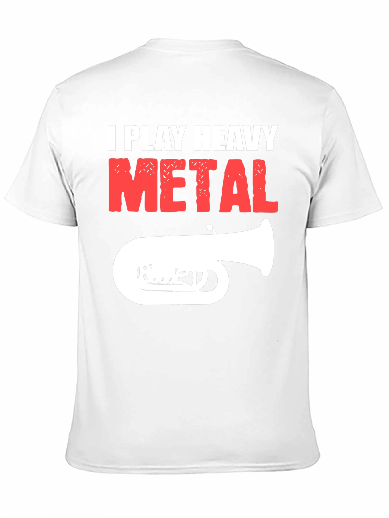 I Play Heavy Metal T-Shirt - Funny Band Tee