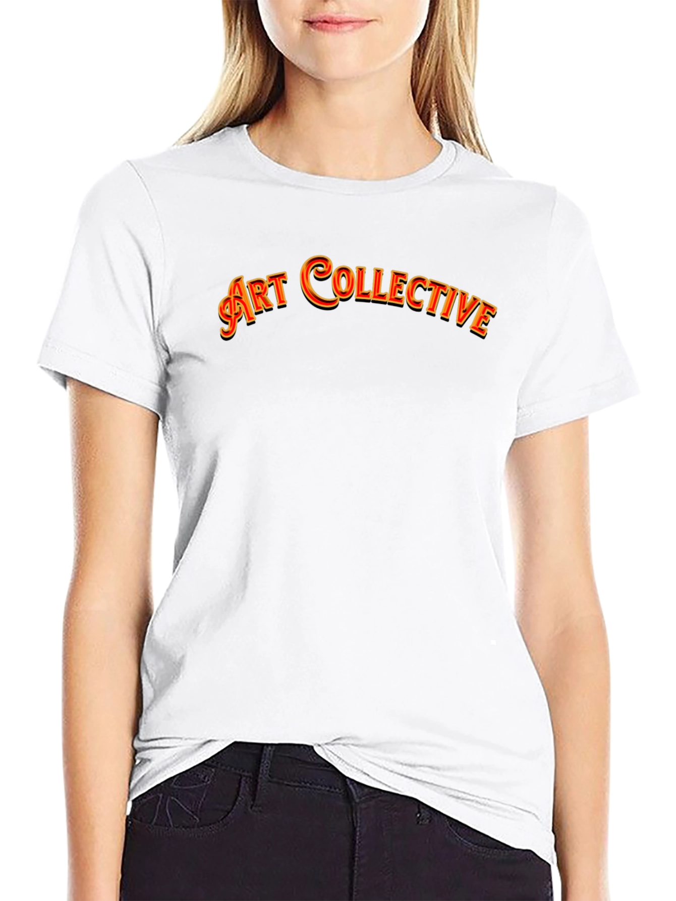 Art Collective Graphic Tee - Black