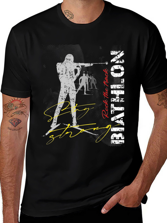 Biathlon Graphic Tee - Rock the Track