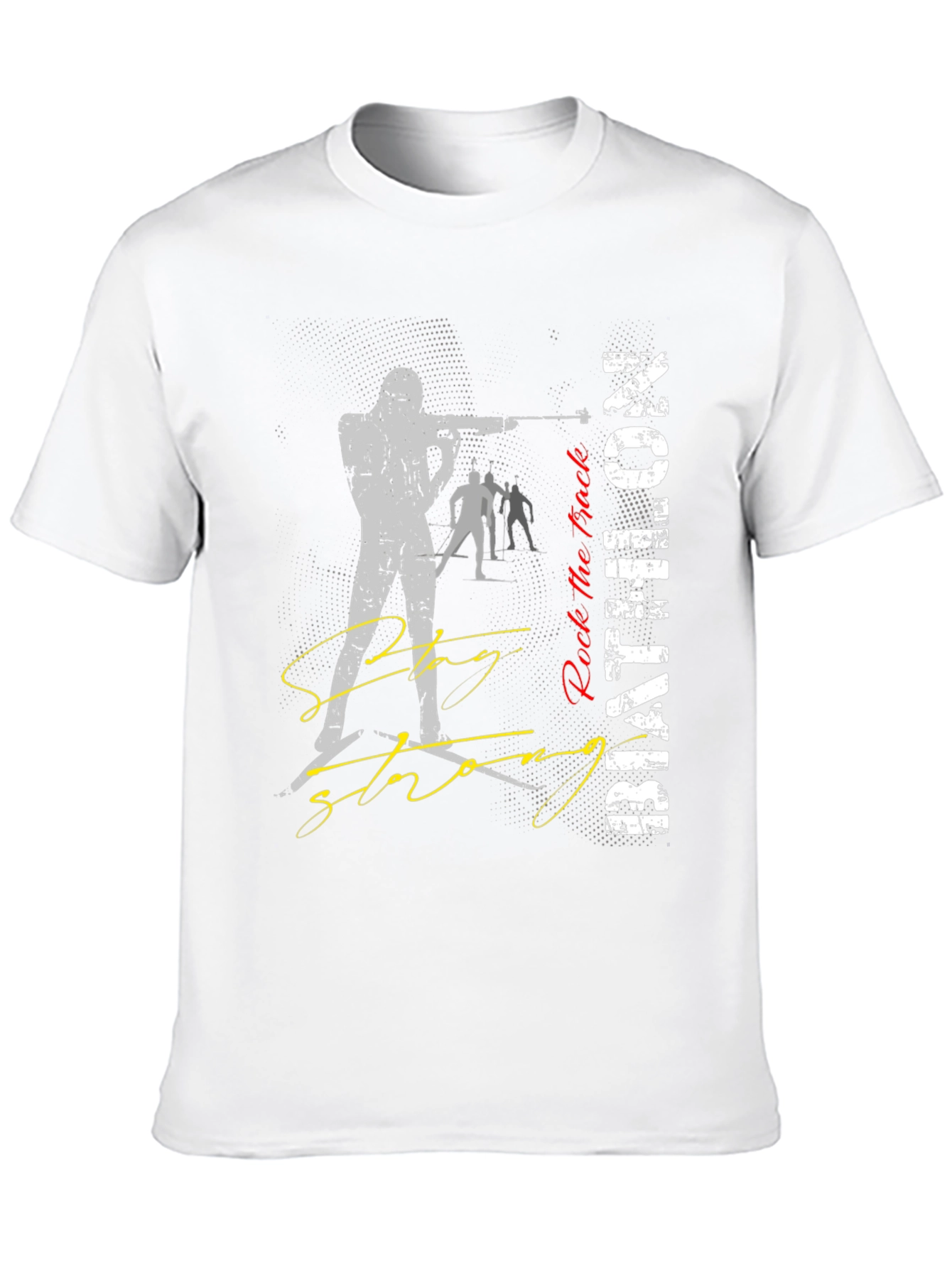 Biathlon Graphic Tee - Rock the Track