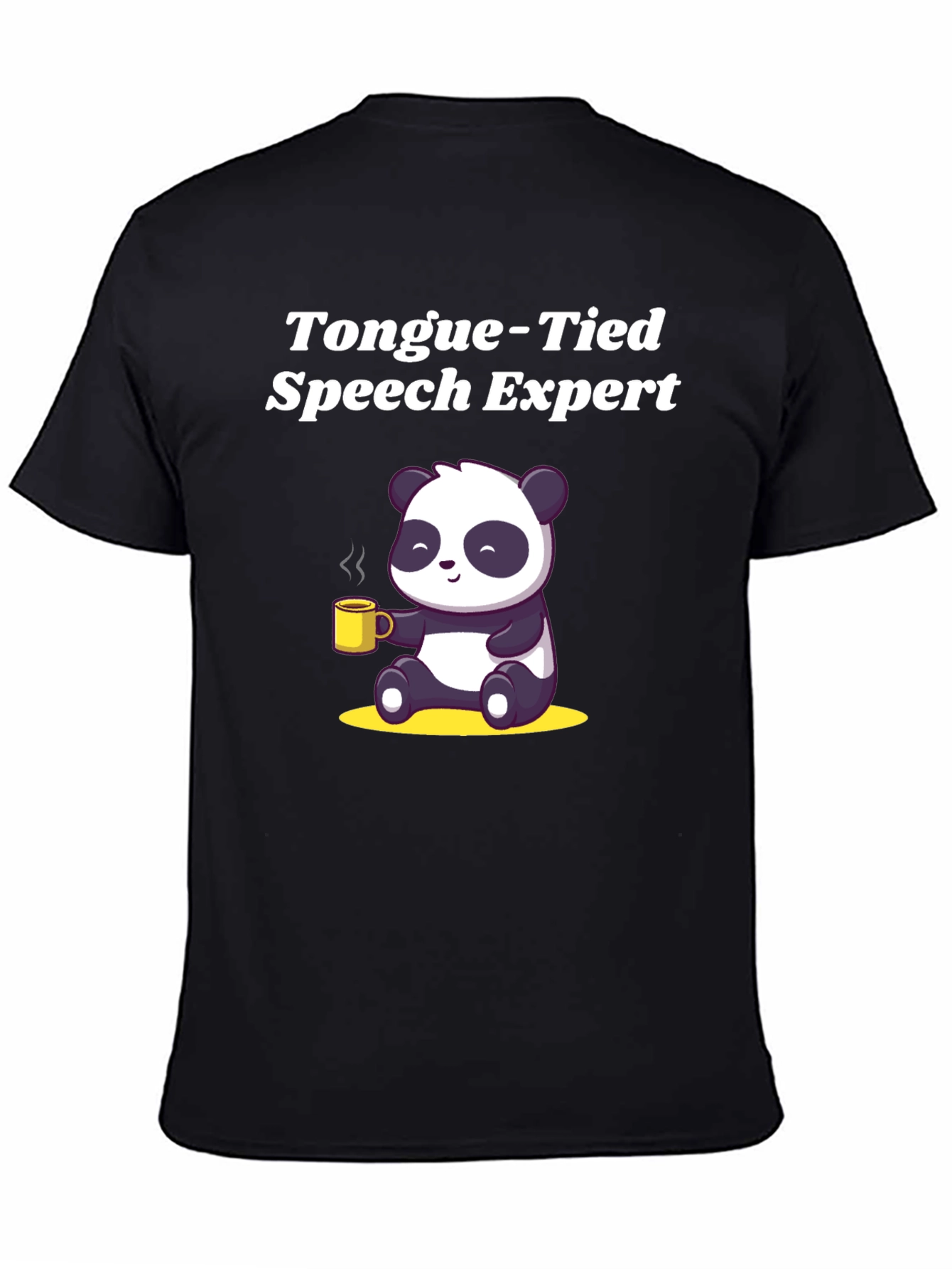 Tongue-Tied Speech Expert Panda T-Shirt