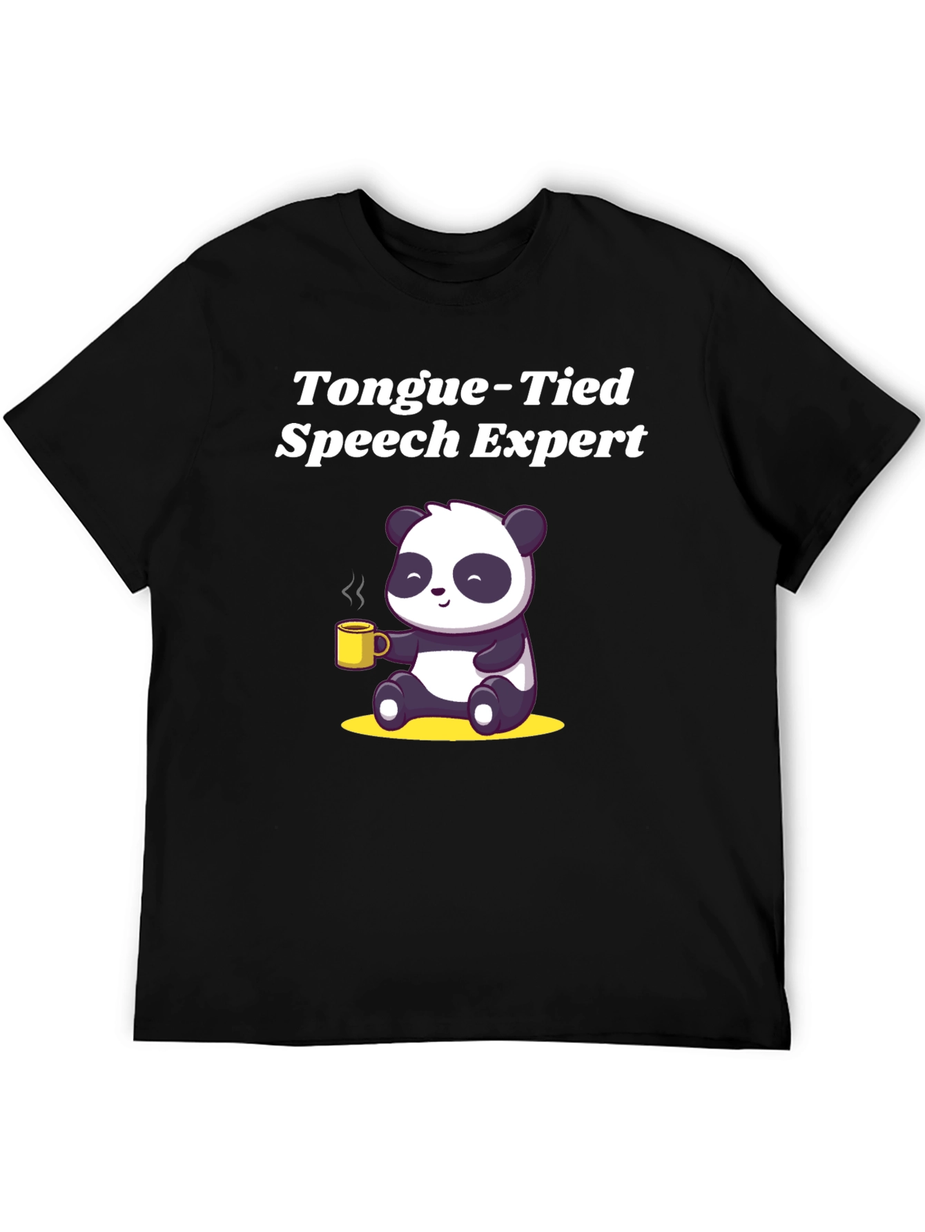 Tongue-Tied Speech Expert Panda T-Shirt