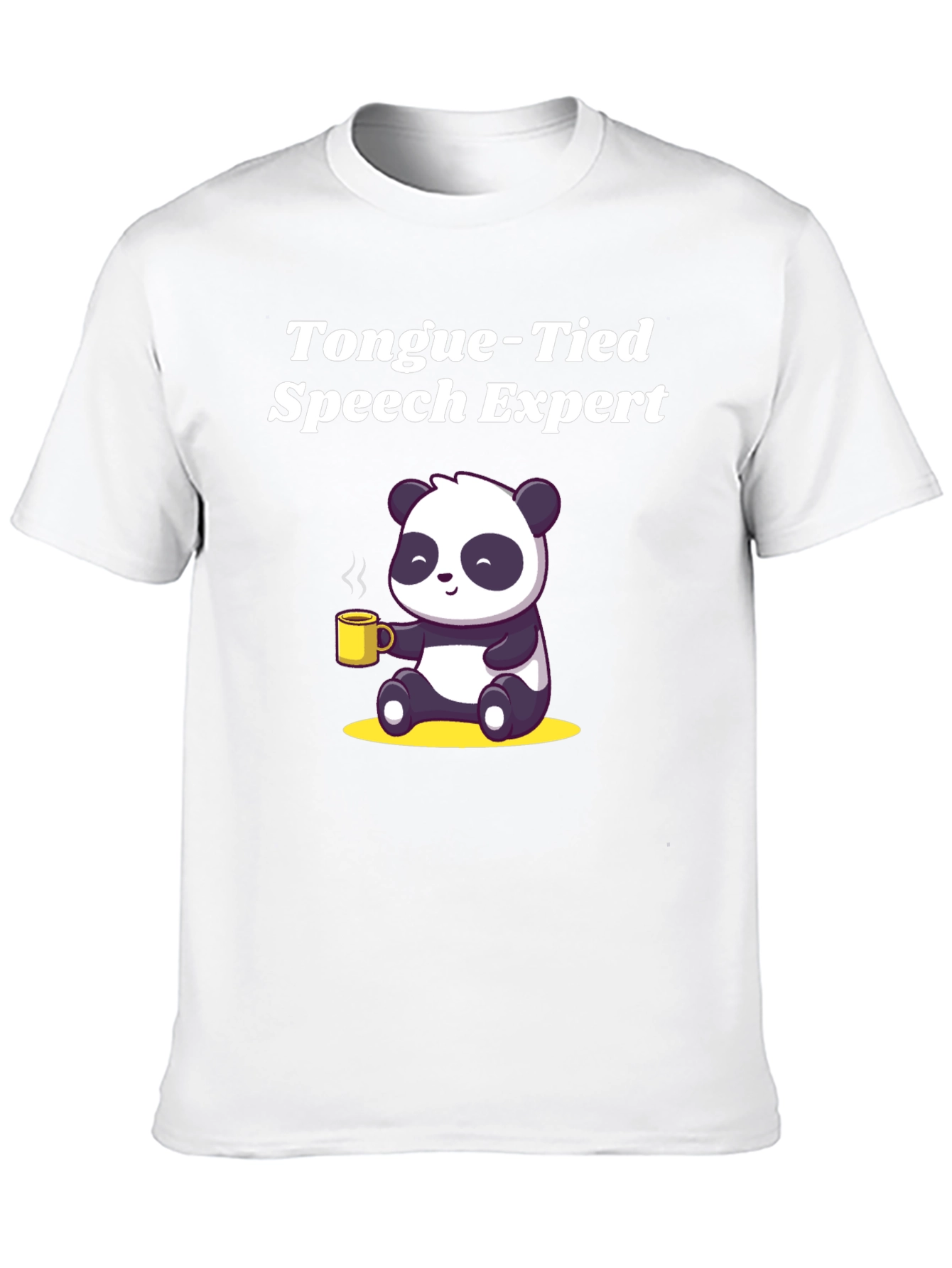 Tongue-Tied Speech Expert Panda T-Shirt
