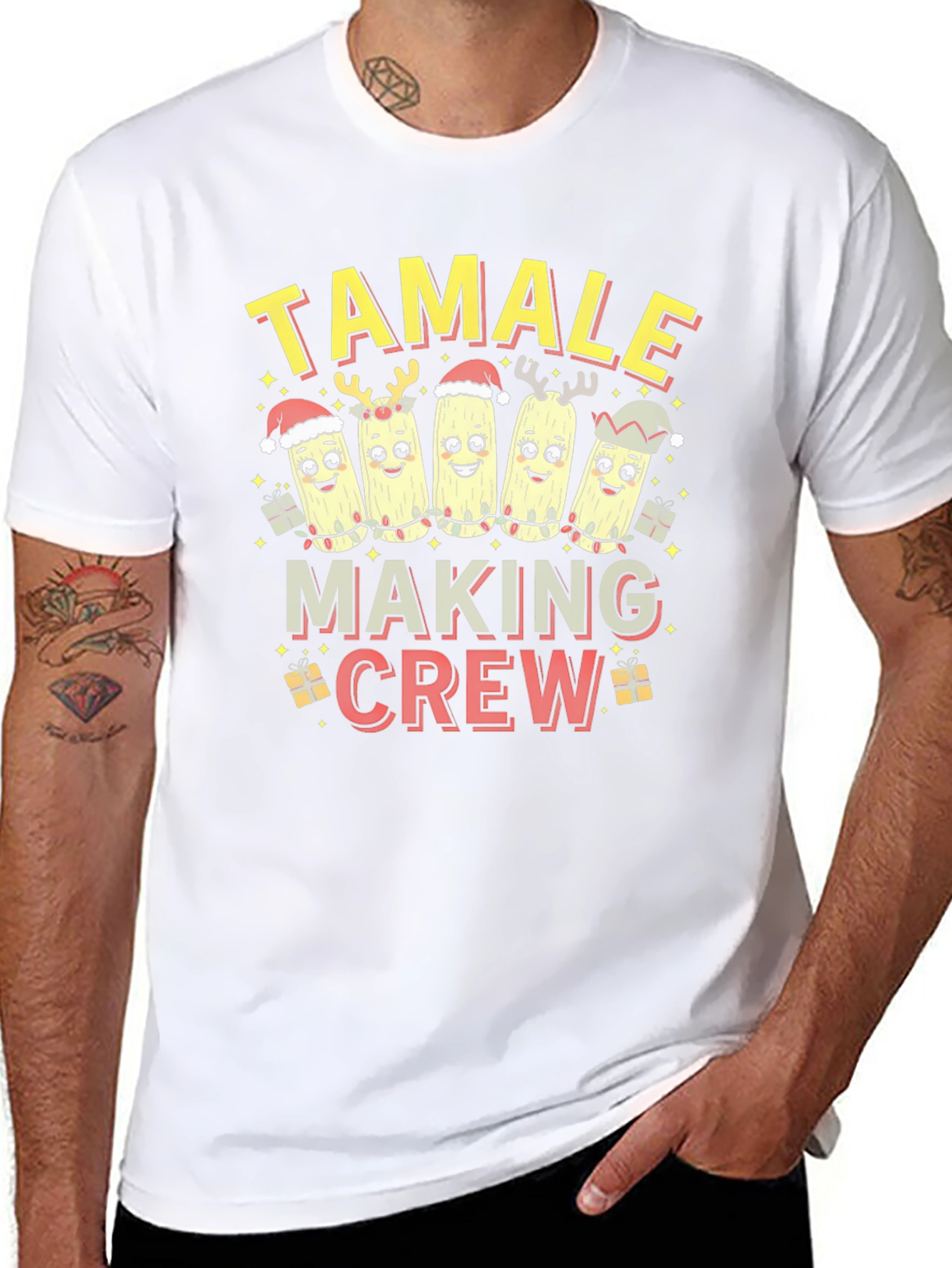 Tamale Making Crew Holiday T-Shirt