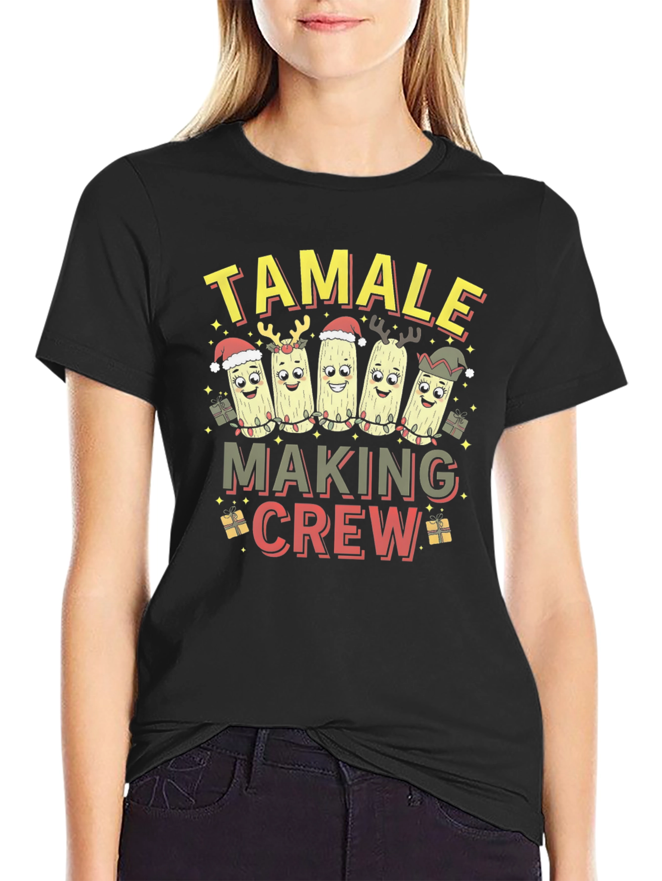 Tamale Making Crew Holiday T-Shirt