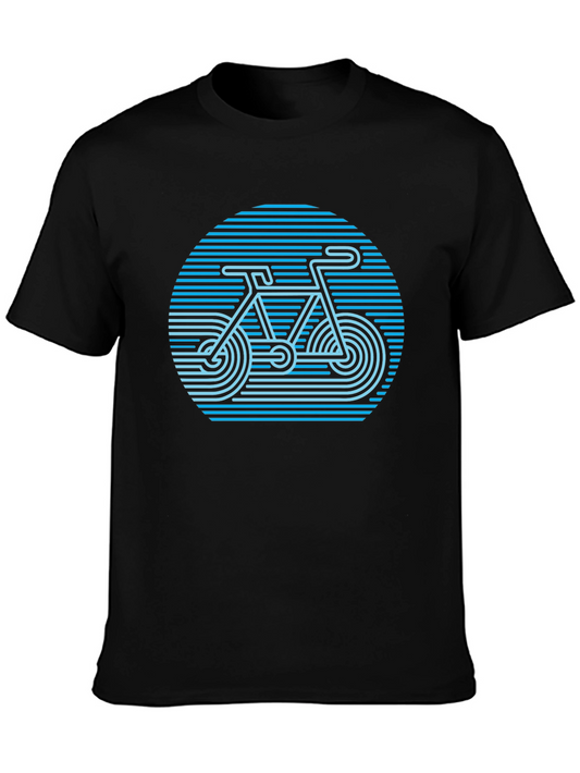 Retro Bicycle Graphic T-Shirt