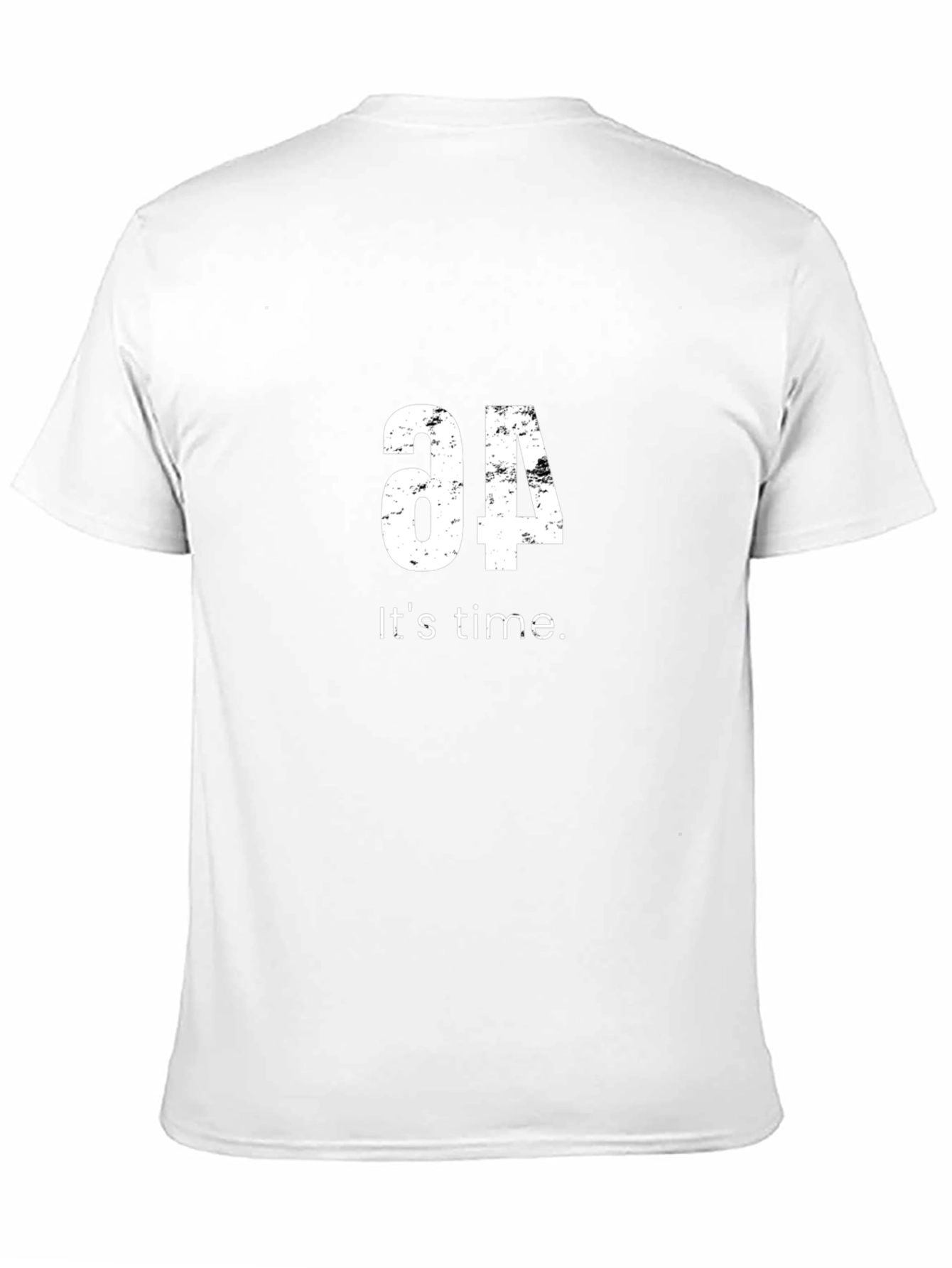 Its Time T-Shirt - Unique Distressed Graphic Tee