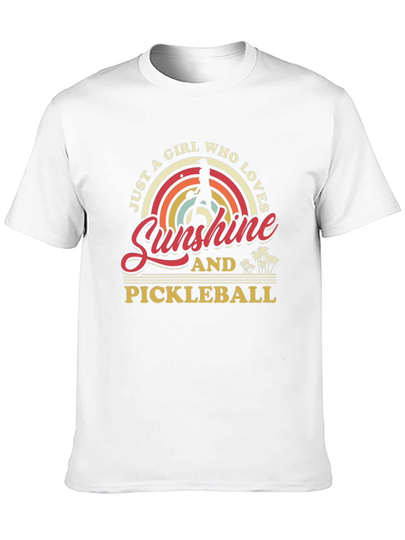 Sunshine & Pickleball Graphic T-Shirt