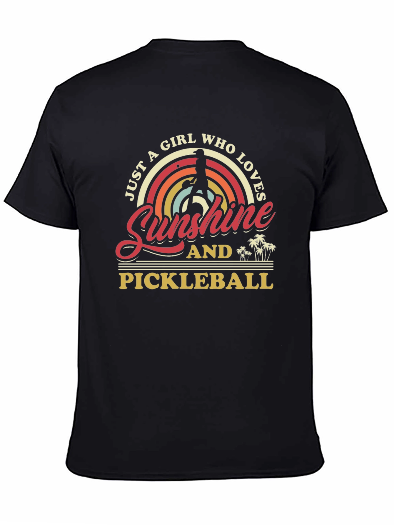 Sunshine & Pickleball Graphic T-Shirt