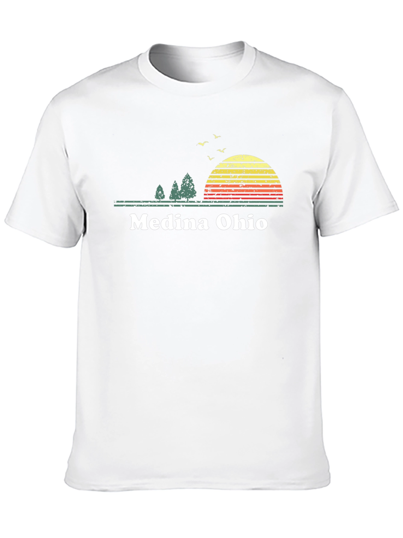 Medina Ohio Sunset Graphic T-Shirt