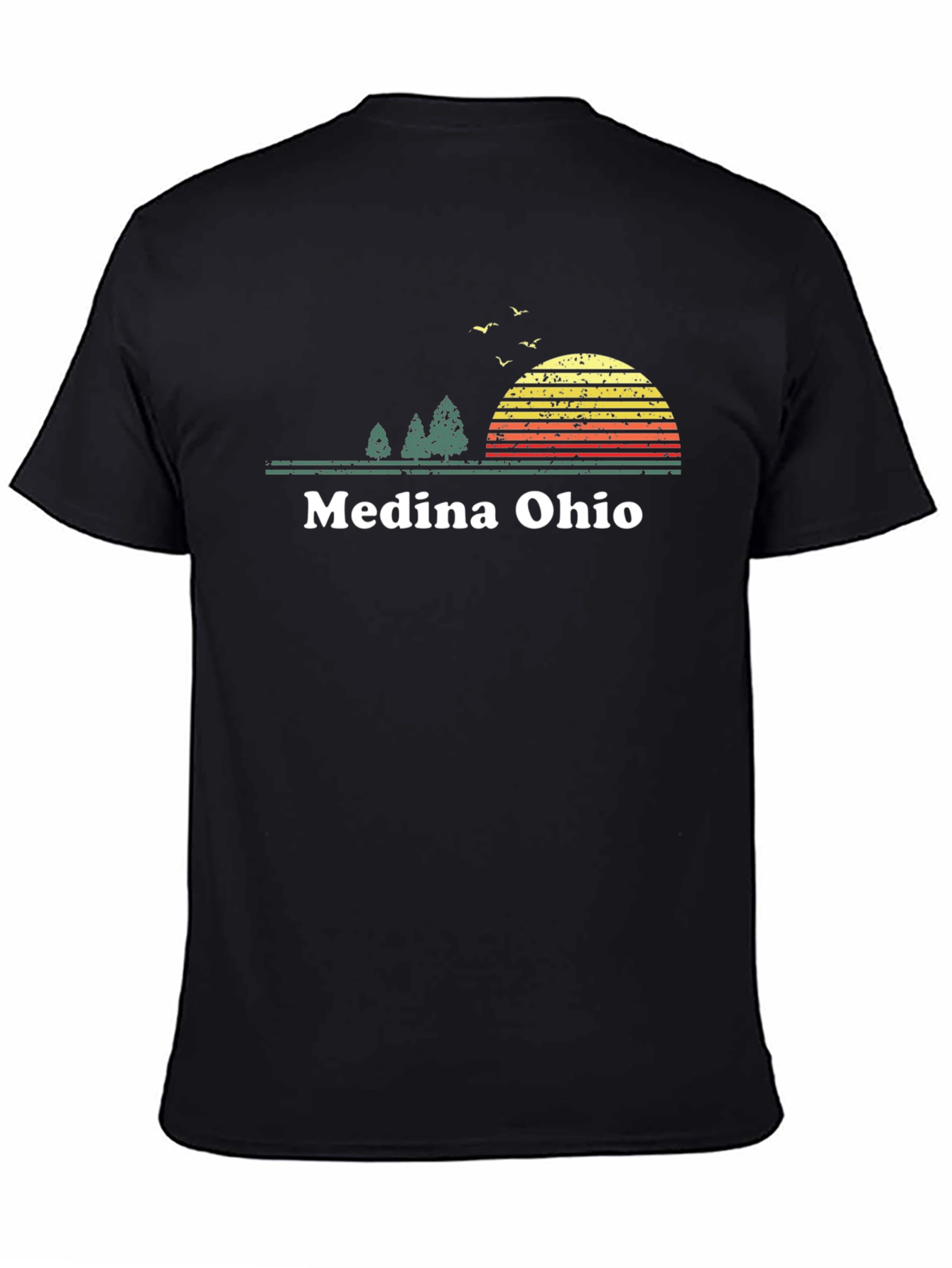 Medina Ohio Sunset Graphic T-Shirt