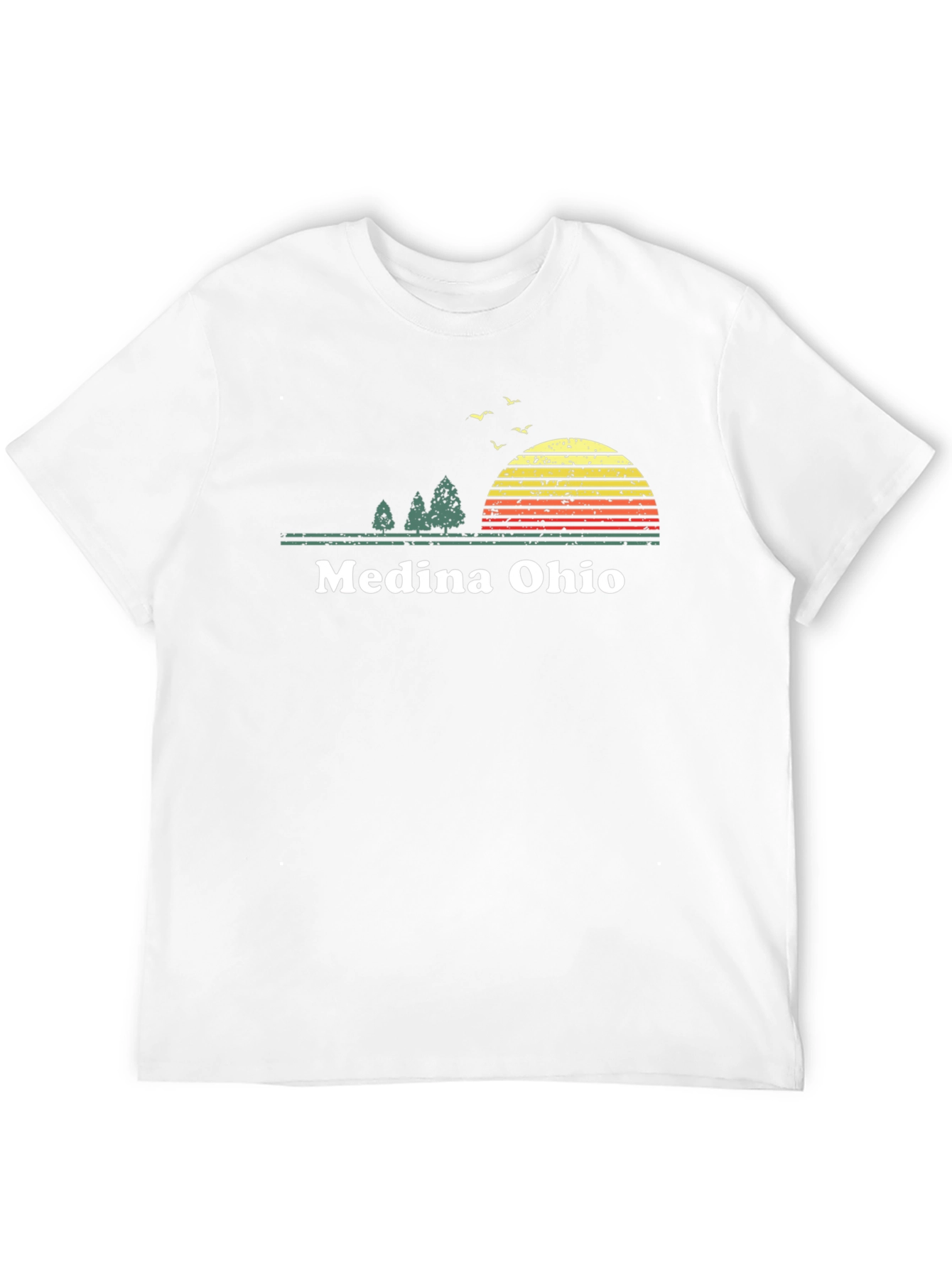 Medina Ohio Sunset Graphic T-Shirt