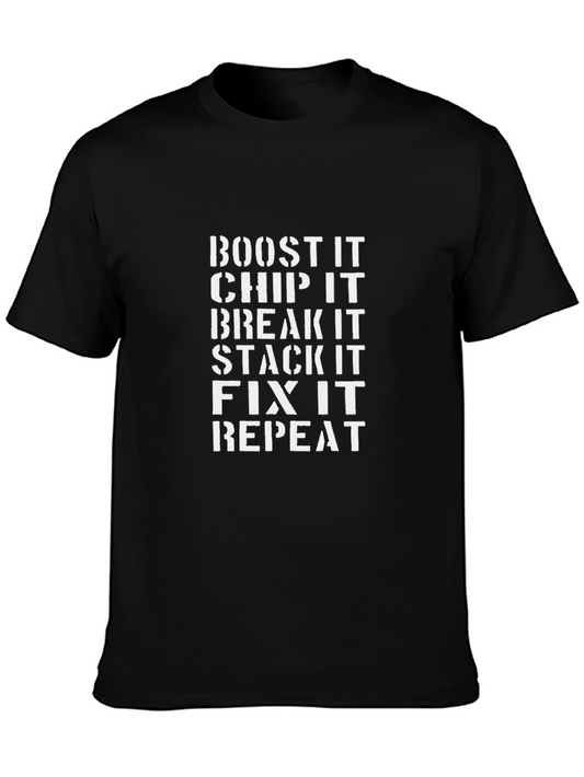 Boost It Chip It Mens Graphic T-Shirt