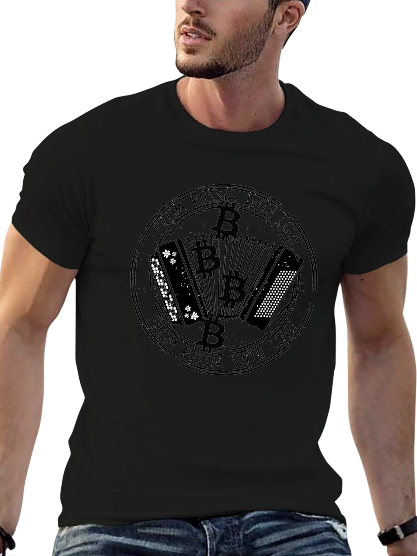 Russia With Love Accordion Tee