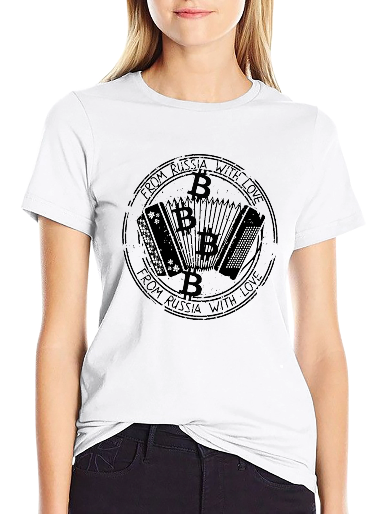 Russia With Love Accordion Tee